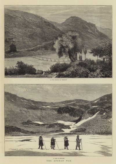 De Afghaanse oorlog door Joseph Nash
